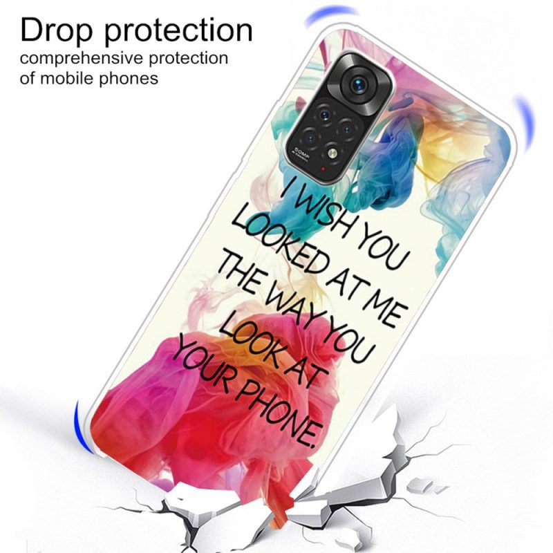 Cover Xiaomi Redmi Note 11 / 11S Vorrei Che Mi Guardassi