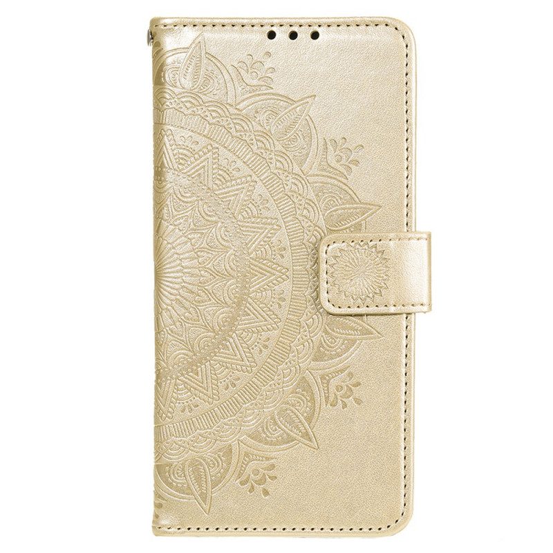 Custodia A Portafoglio Xiaomi Redmi Note 11 / 11S Mandala Del Sole