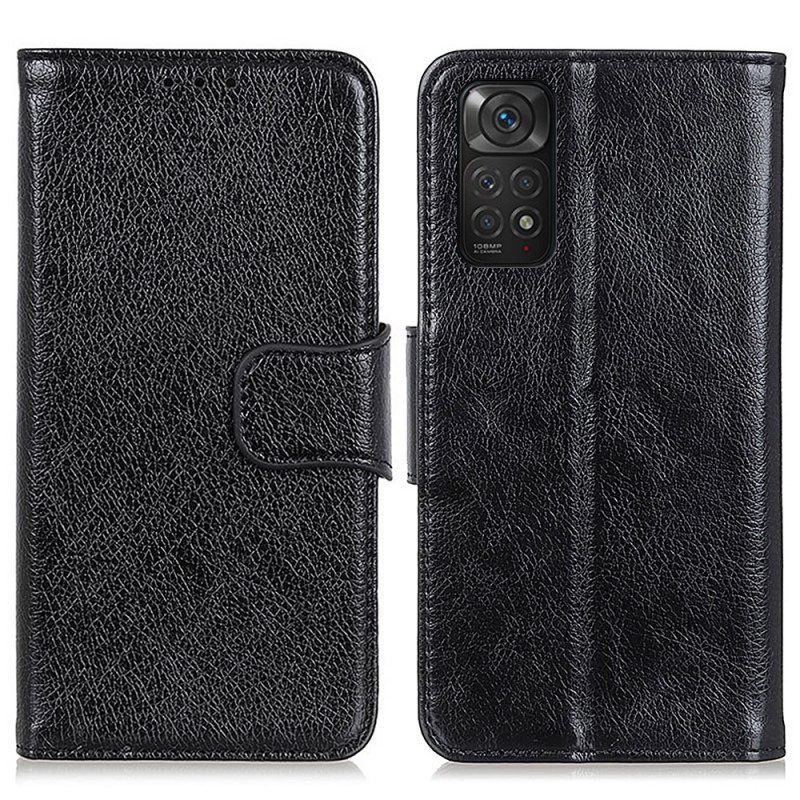 Custodia in pelle Xiaomi Redmi Note 11 / 11S Crosta Di Nappa