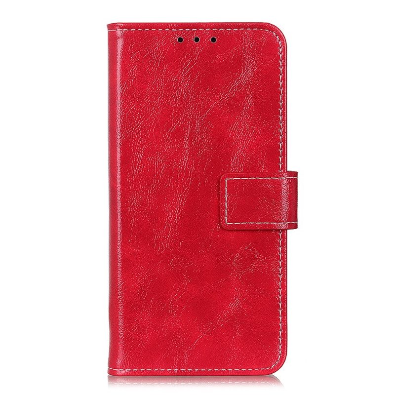 Custodia in pelle Xiaomi Redmi Note 11 / 11S Cuciture Lucide Ea Vista