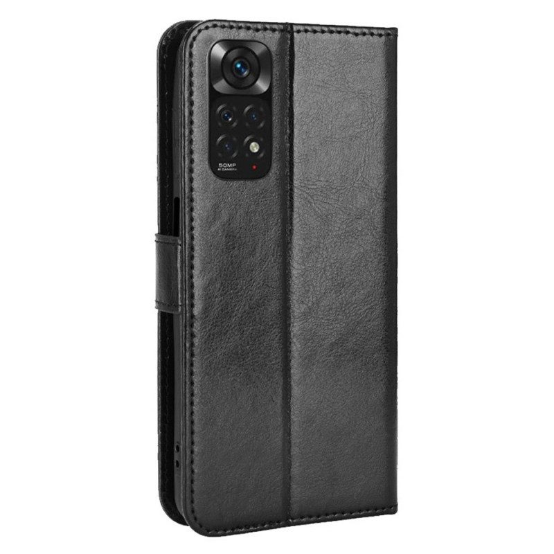 Custodia in pelle Xiaomi Redmi Note 11 / 11S Ecopelle Appariscente