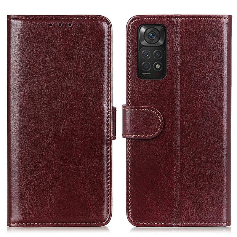 Custodia in pelle Xiaomi Redmi Note 11 / 11S Finezza Ghiacciata