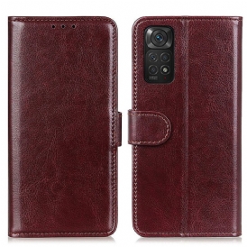 Custodia in pelle Xiaomi Redmi Note 11 / 11S Finezza Ghiacciata