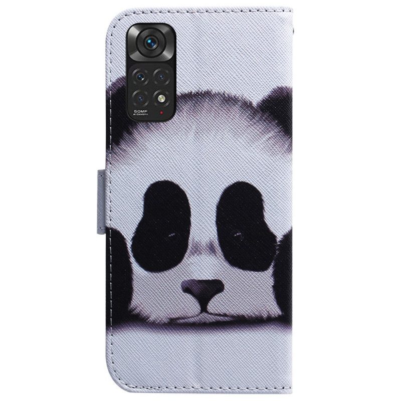 Custodia in pelle Xiaomi Redmi Note 11 / 11S Panda