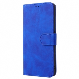 Custodia in pelle Xiaomi Redmi Note 11 / 11S Skin-touch Con Cordino