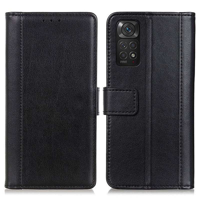 Custodia in pelle Xiaomi Redmi Note 11 / 11S Stile In Pelle