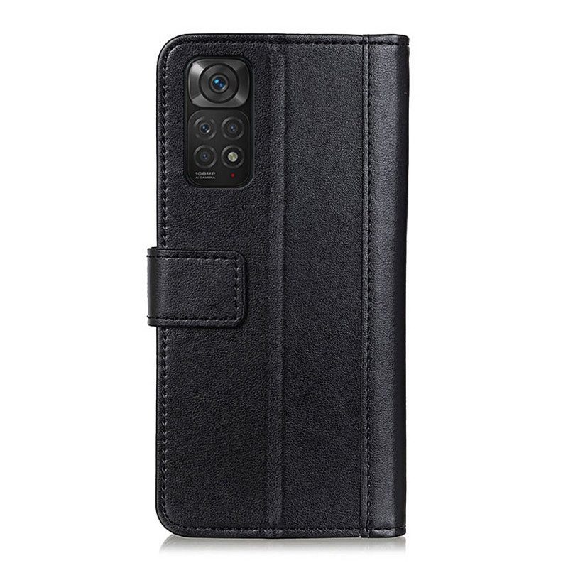 Custodia in pelle Xiaomi Redmi Note 11 / 11S Stile In Pelle