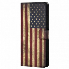 Folio Cover Xiaomi Redmi Note 11 / 11S Bandiera Americana