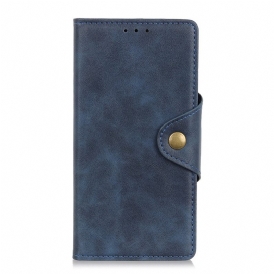 Folio Cover Xiaomi Redmi Note 11 / 11S Bottone In Ecopelle