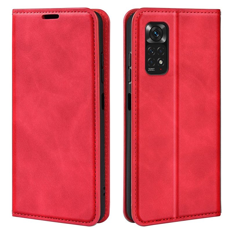 Folio Cover Xiaomi Redmi Note 11 / 11S Custodia in pelle Effetto Pelle