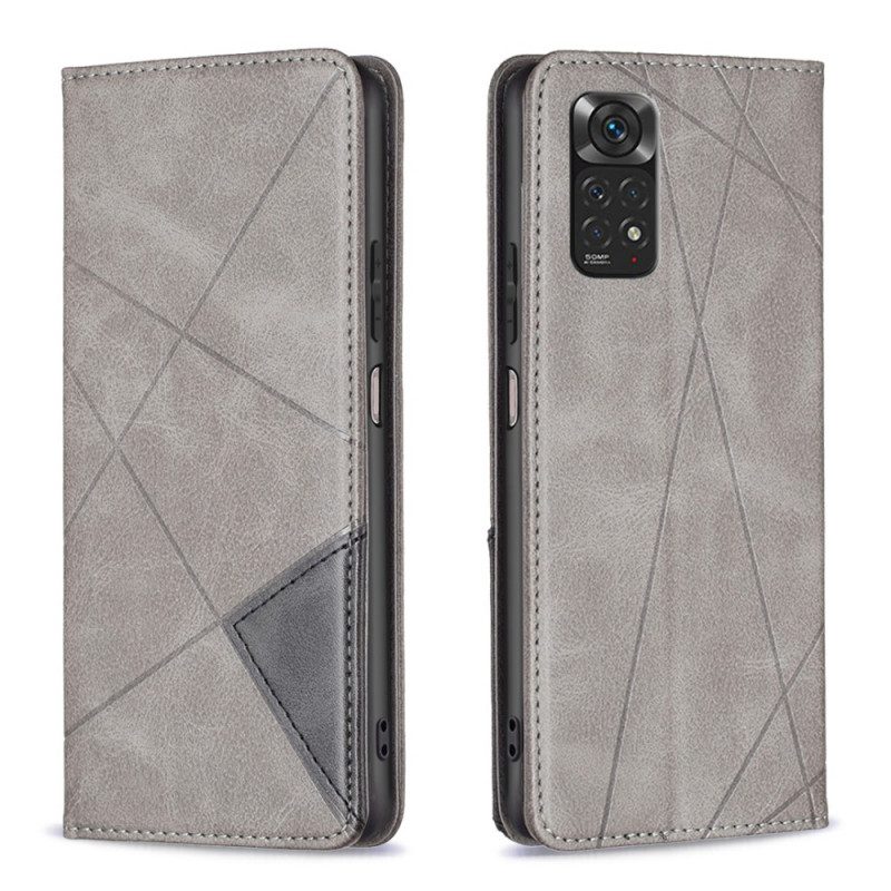 Folio Cover Xiaomi Redmi Note 11 / 11S Custodia in pelle Stile D'artista