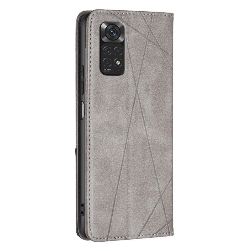 Folio Cover Xiaomi Redmi Note 11 / 11S Custodia in pelle Stile D'artista