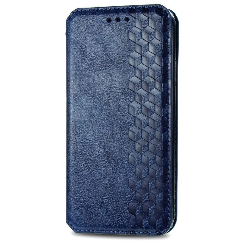 Folio Cover Xiaomi Redmi Note 11 / 11S Custodia in pelle Texture Diamante Effetto Pelle