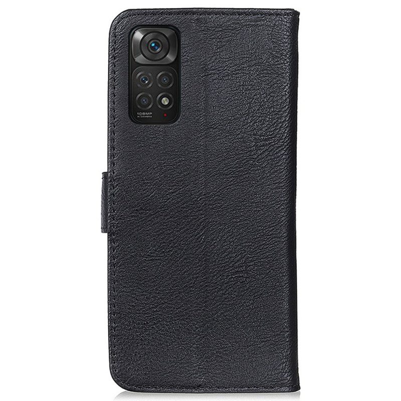 Folio Cover Xiaomi Redmi Note 11 / 11S Similpelle Khazneh