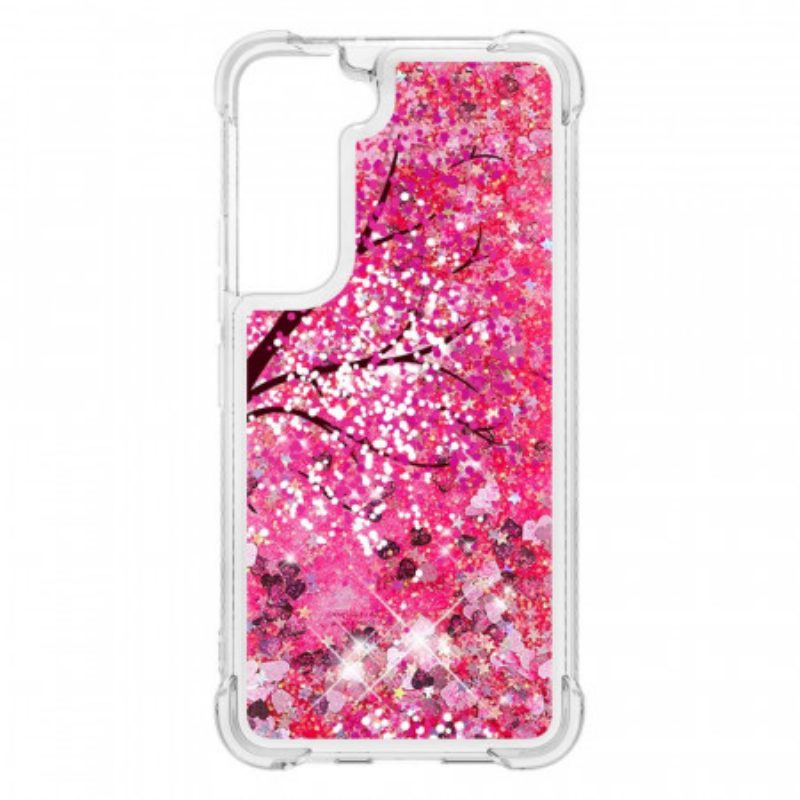 Cover Samsung Galaxy S22 Plus 5G Albero Glitterato