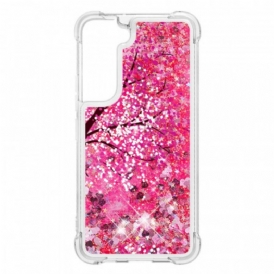 Cover Samsung Galaxy S22 Plus 5G Albero Glitterato