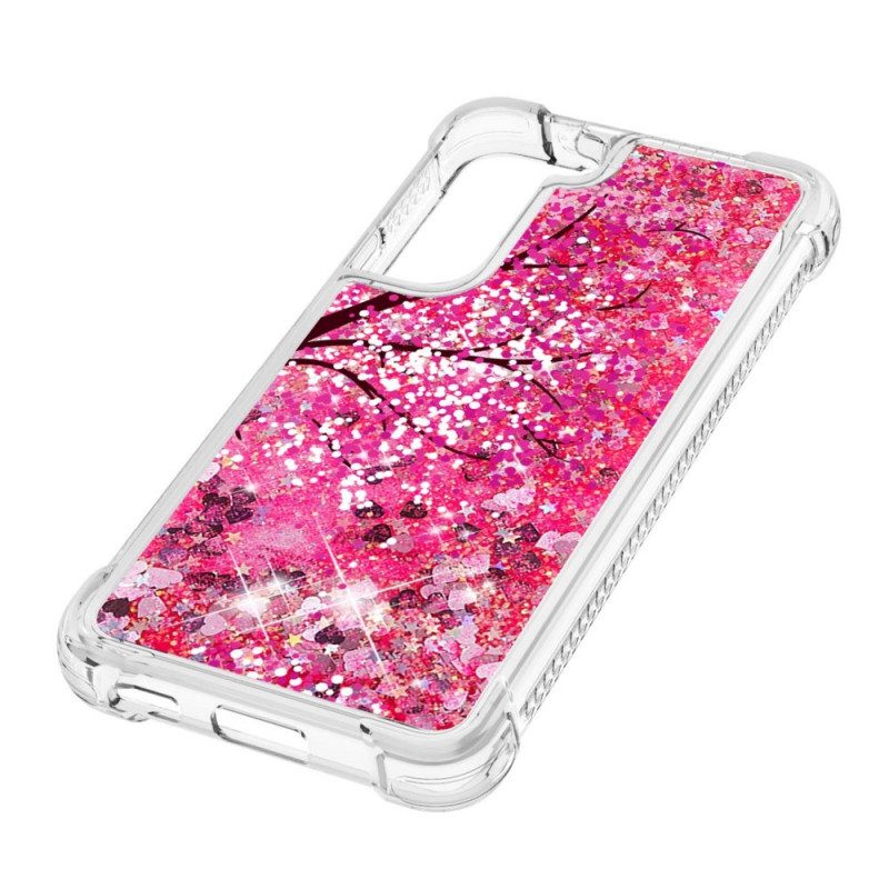 Cover Samsung Galaxy S22 Plus 5G Albero Glitterato