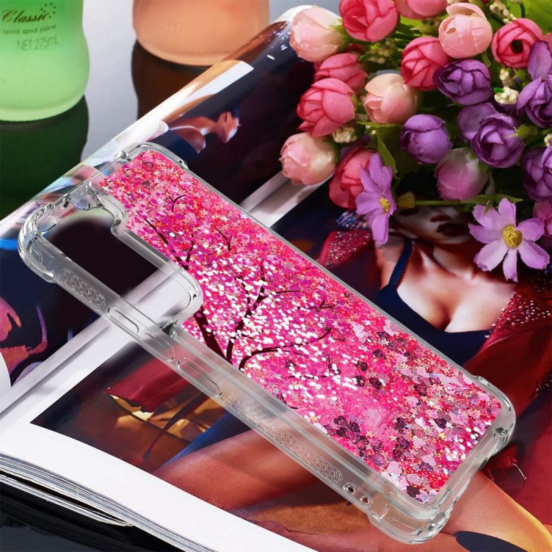 Cover Samsung Galaxy S22 Plus 5G Albero Glitterato