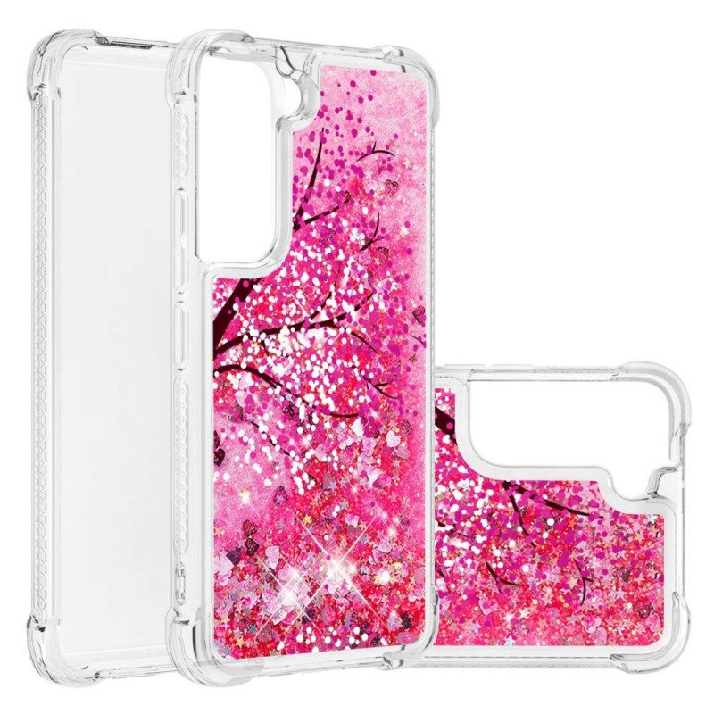 Cover Samsung Galaxy S22 Plus 5G Albero Glitterato