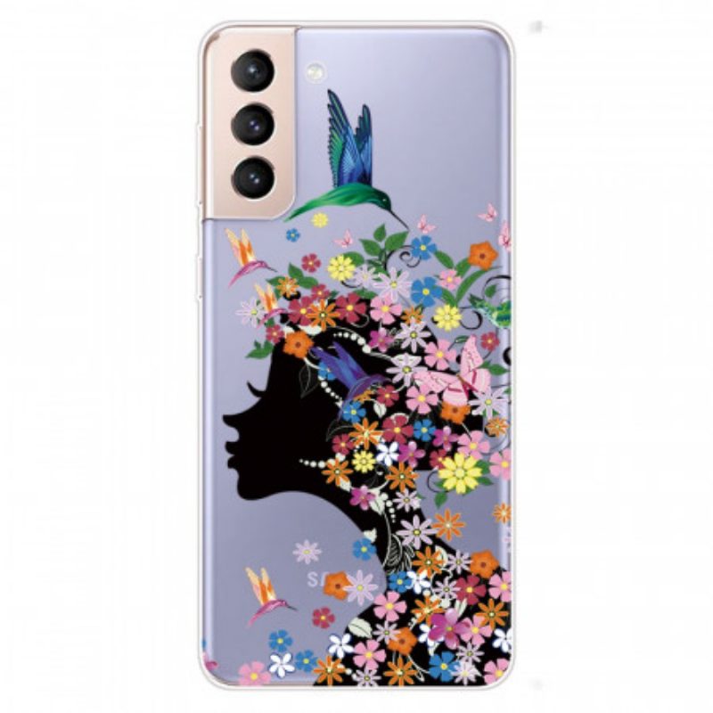 Cover Samsung Galaxy S22 Plus 5G Bella Testa Di Fiore