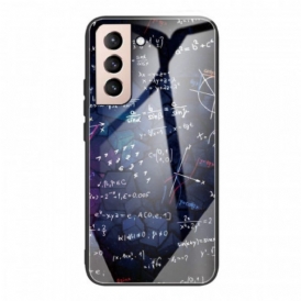 Cover Samsung Galaxy S22 Plus 5G Calcoli Matematici In Vetro Temperato