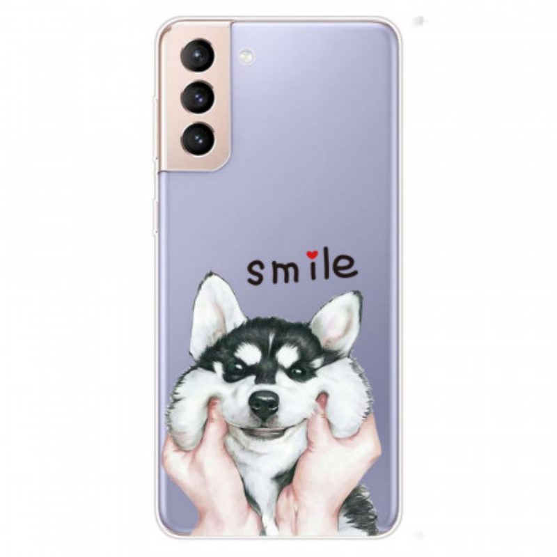 Cover Samsung Galaxy S22 Plus 5G Cane Sorridente