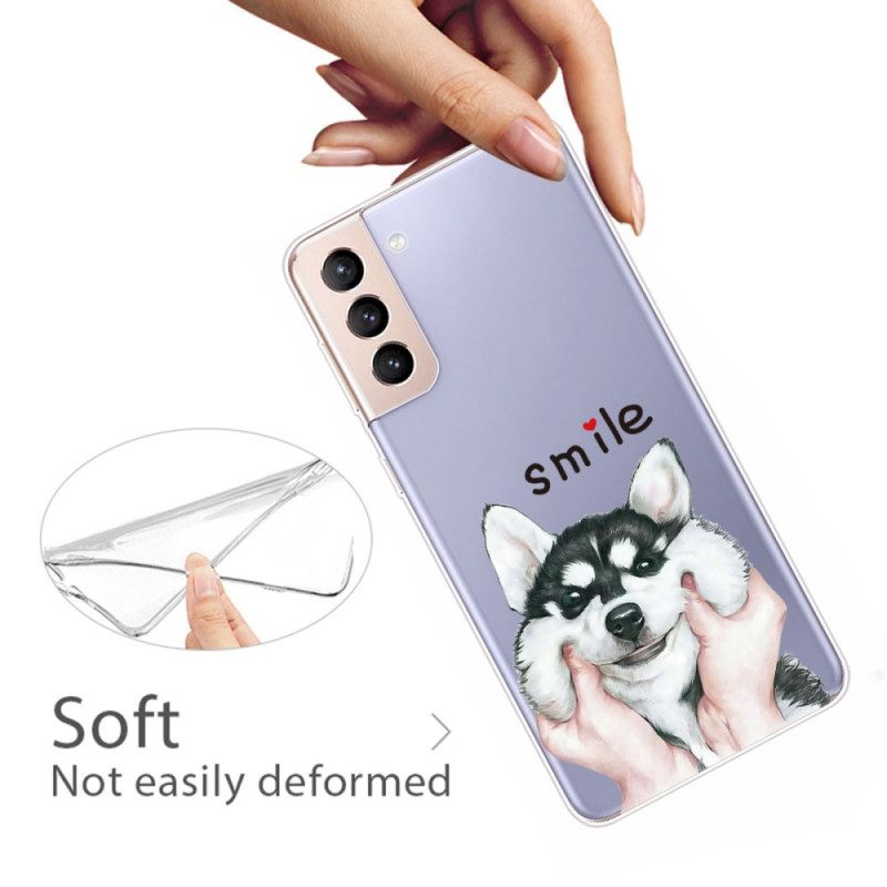 Cover Samsung Galaxy S22 Plus 5G Cane Sorridente