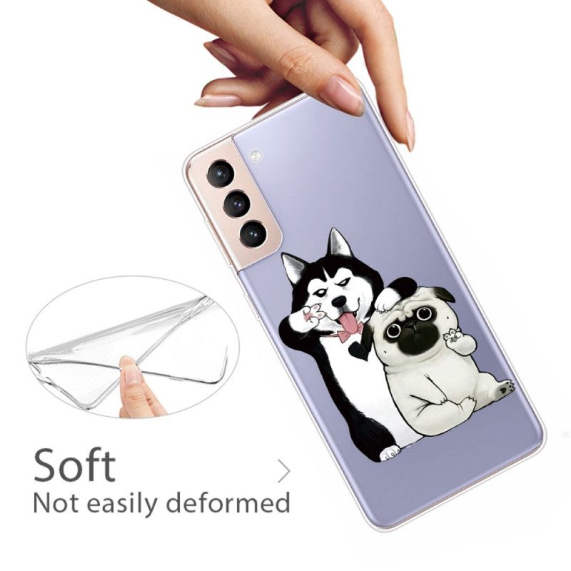 Cover Samsung Galaxy S22 Plus 5G Cani Divertenti