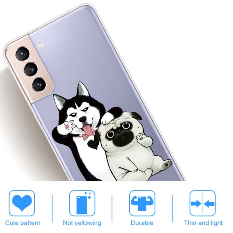 Cover Samsung Galaxy S22 Plus 5G Cani Divertenti