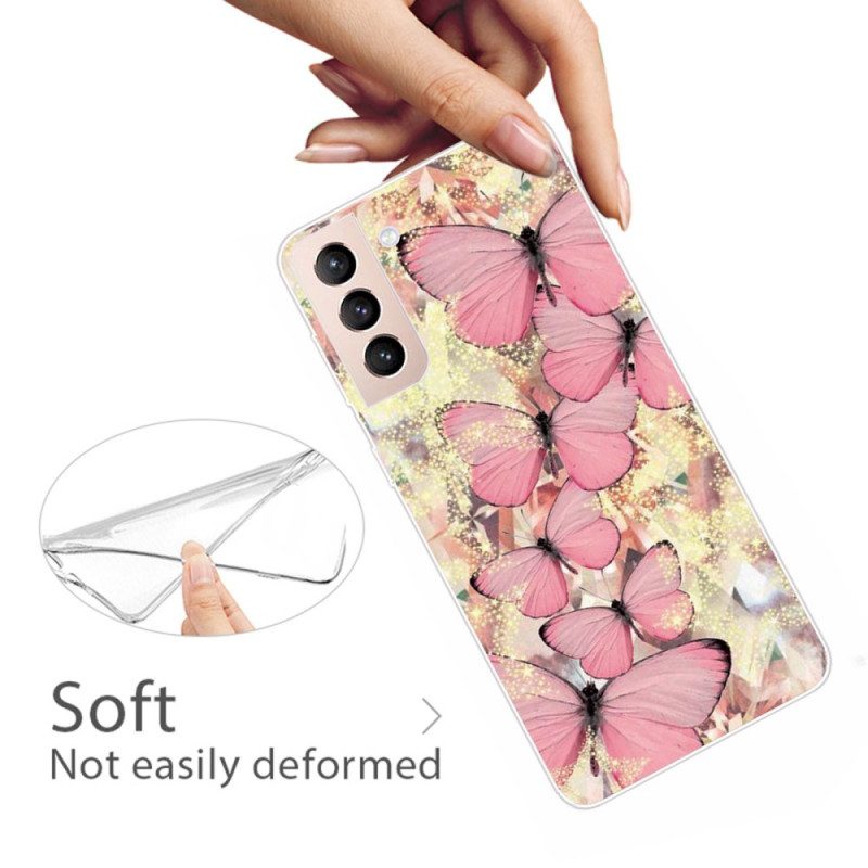 Cover Samsung Galaxy S22 Plus 5G Farfalle Farfalle