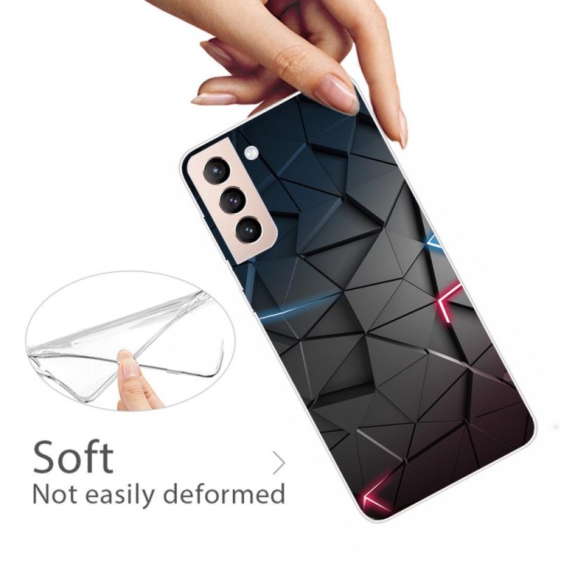 Cover Samsung Galaxy S22 Plus 5G Geometria Flessibile