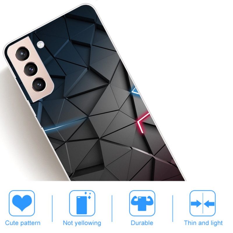 Cover Samsung Galaxy S22 Plus 5G Geometria Flessibile