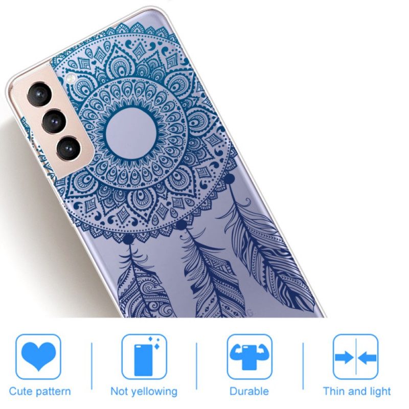 Cover Samsung Galaxy S22 Plus 5G Mandala A Fiore Singolo