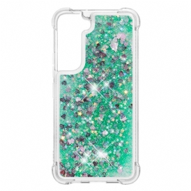 Cover Samsung Galaxy S22 Plus 5G Paillettes Con Coulisse