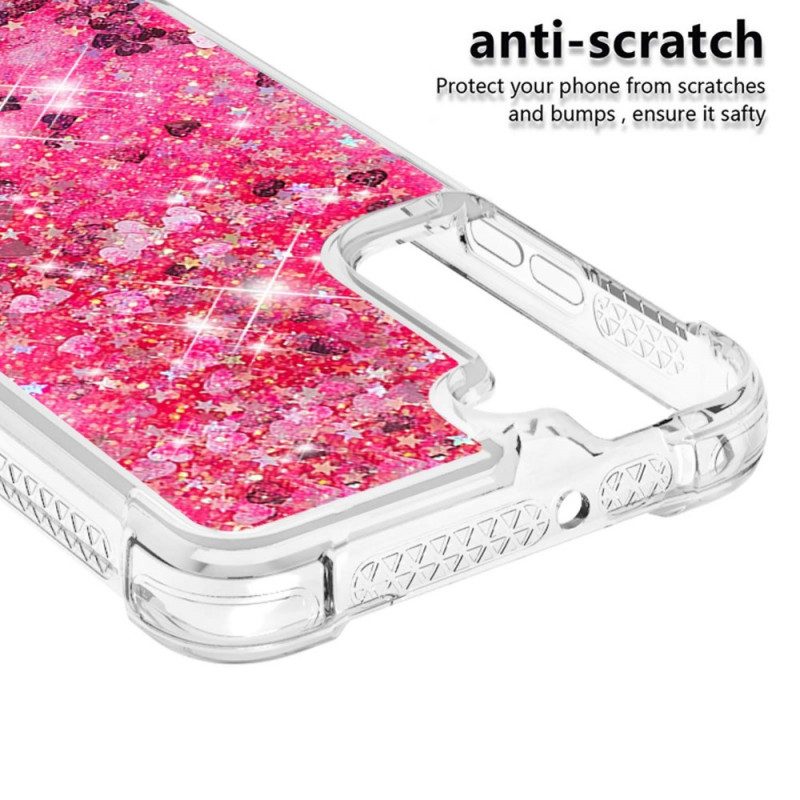 Cover Samsung Galaxy S22 Plus 5G Paillettes Con Coulisse