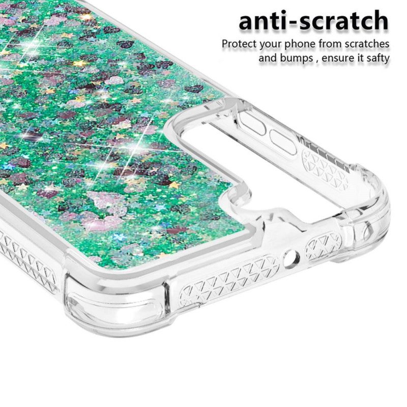 Cover Samsung Galaxy S22 Plus 5G Paillettes Con Coulisse