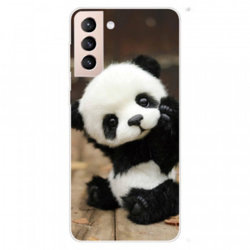 Cover Samsung Galaxy S22 Plus 5G Panda Flessibile