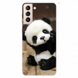 Cover Samsung Galaxy S22 Plus 5G Panda Flessibile