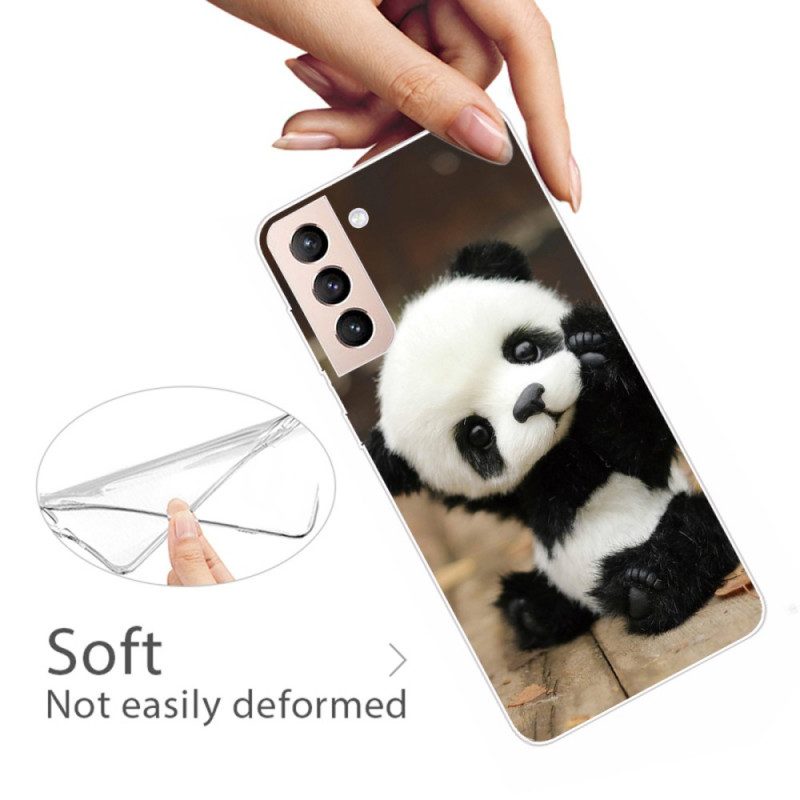 Cover Samsung Galaxy S22 Plus 5G Panda Flessibile