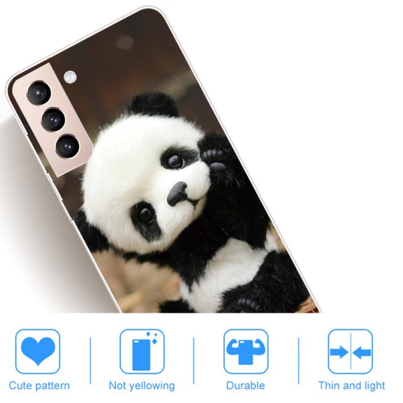 Cover Samsung Galaxy S22 Plus 5G Panda Flessibile