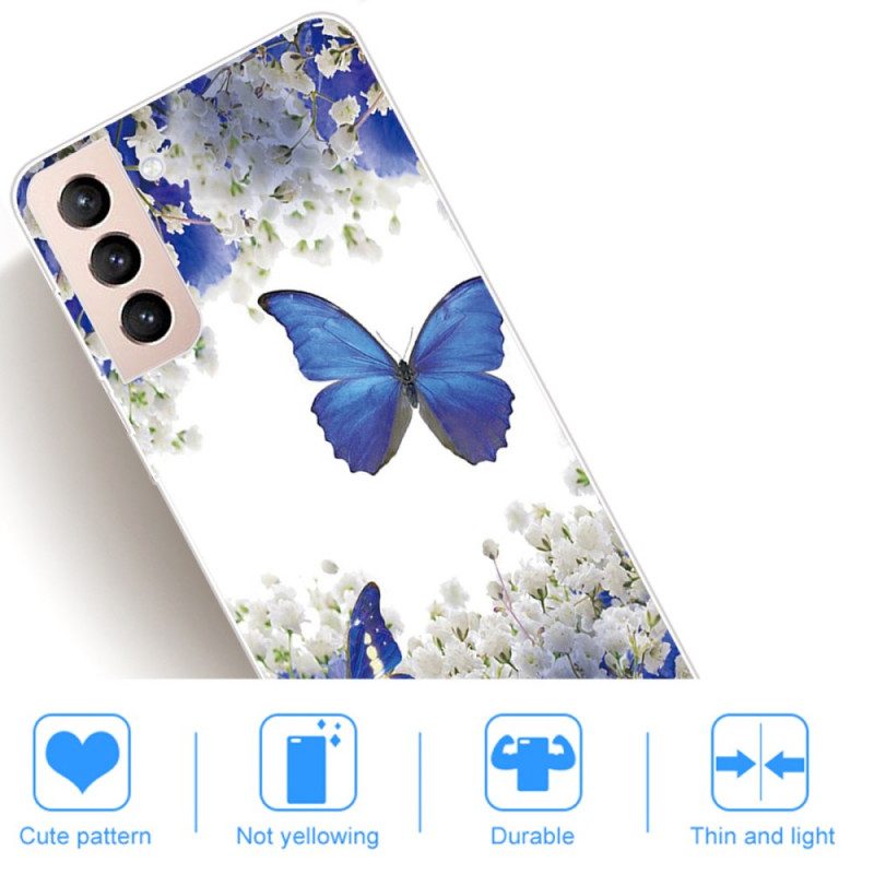 Cover Samsung Galaxy S22 Plus 5G Progettare Farfalle