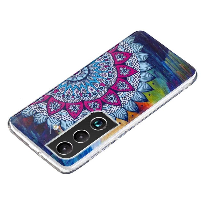 Cover Samsung Galaxy S22 Plus 5G Serie Floreale Fluorescente