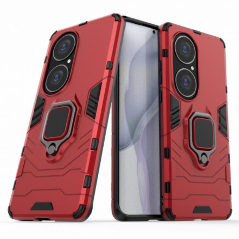 Cover Huawei P50 Pro Anello Resistente