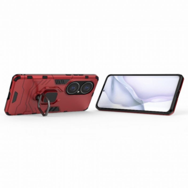 Cover Huawei P50 Pro Anello Resistente