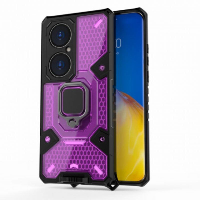 Cover Huawei P50 Pro Ibrido Resistente Al Nido D'ape