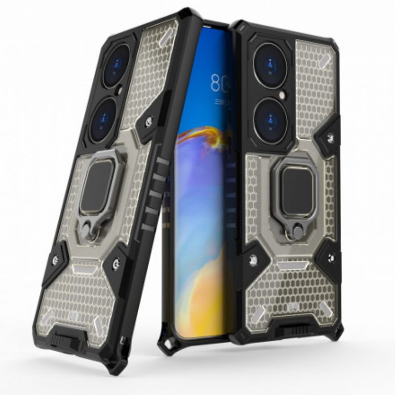 Cover Huawei P50 Pro Ibrido Resistente Al Nido D'ape