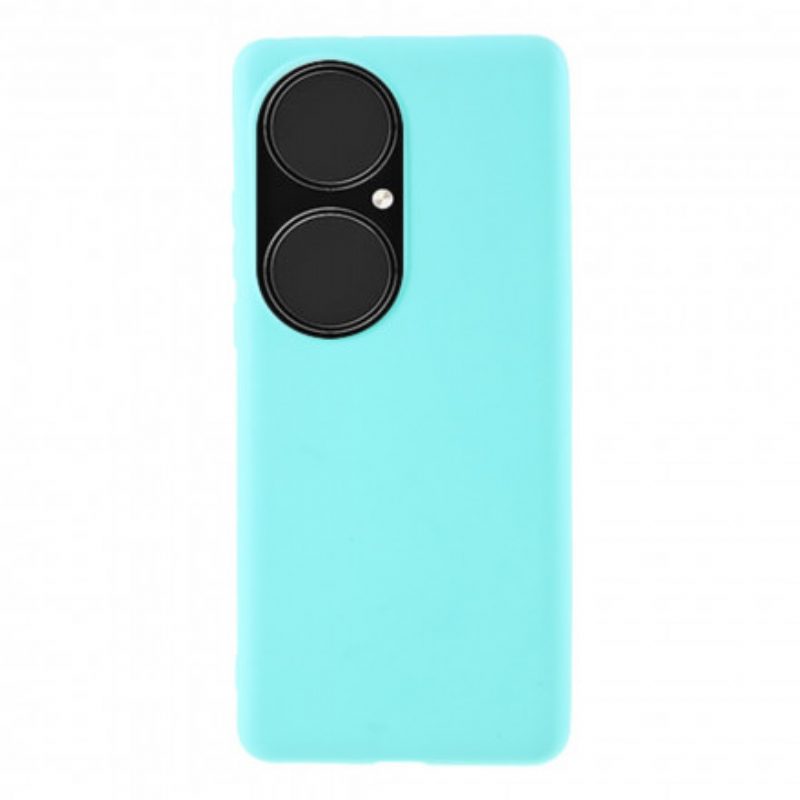 Cover Huawei P50 Pro Silicone Rigido Opaco