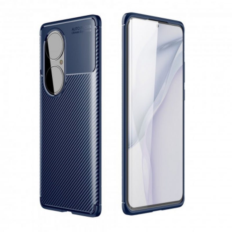 Cover Huawei P50 Pro Struttura Flessibile In Fibra Di Carbonio