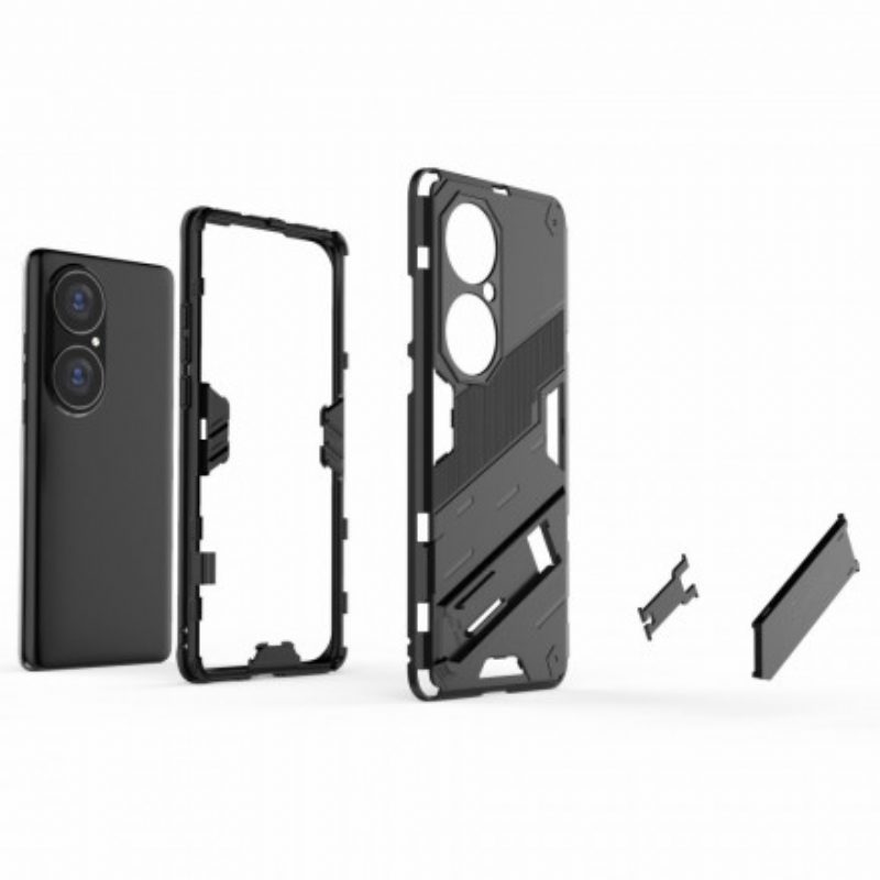 Cover Huawei P50 Pro Supporto Staccabile A Due Posizioni A Mani Libere