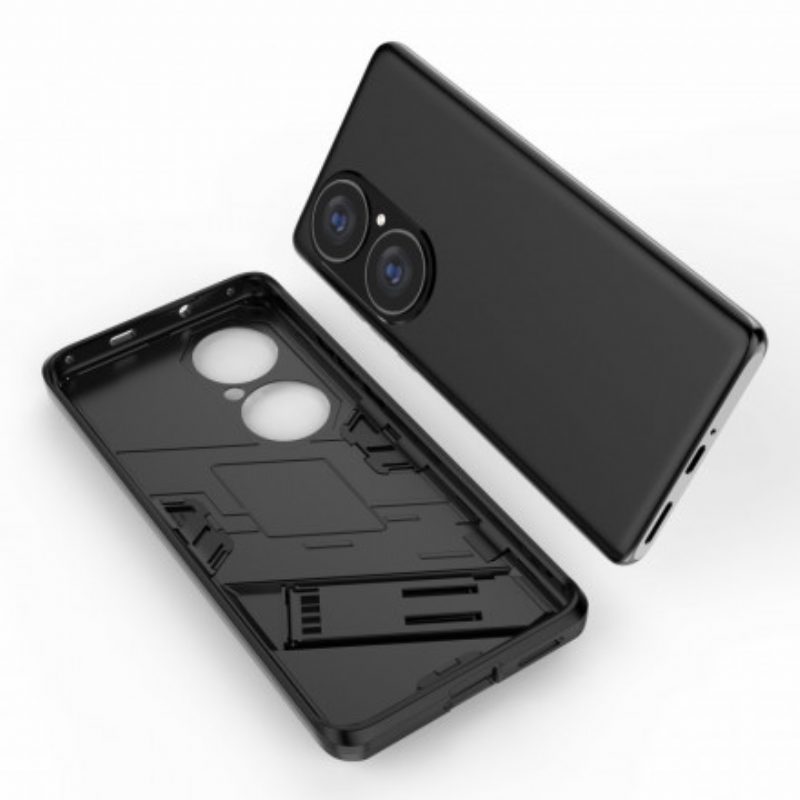 Cover Huawei P50 Pro Supporto Staccabile A Due Posizioni A Mani Libere